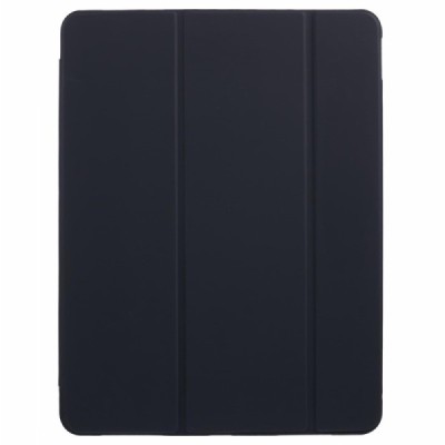 Классический силиконовый чехол-книжка - черный (iPad Air 13 2024 / 2025 / 2026 / iPad Pro 12.9" 2022 / 2021 / 2020)