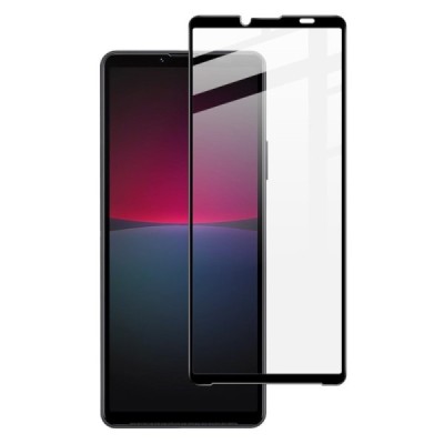 Sony Xperia 10 VI "Imak" Tempered Glass melns ekrāna aizsargstikls | Vacins.lv