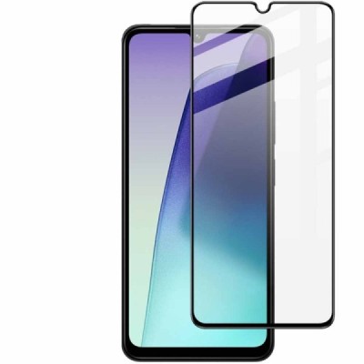 Xiaomi Redmi 14C, 14R, A4, Poco C75 4G "Imak" Tempered Glass melns ekrāna aizsargstikls | Vacins.lv