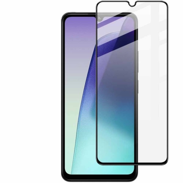 "Imak" Tempered Glass полностью закрывающееся защитное стекло 0,2 мм - чёрный (Redmi 14C 4G / 14R 5G / A4 5G / Poco C75 4G)