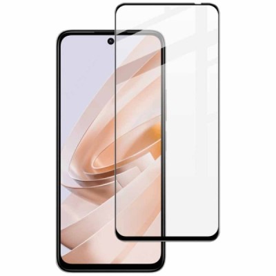 Xiaomi Redmi 13 (Note 13R, Poco M6 4G) "Imak" Tempered Glass melns ekrāna aizsargstikls | Vacins.lv