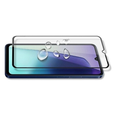 Xiaomi Redmi 14C, 14R, A4, Poco C75 4G "Mocolo" 9H 3D Tempered Glass усиленная защита, черное защитное стекло с полным покрытием