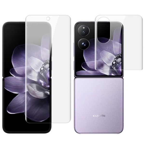 "IMAK" Hydrogel aizsargplēves ekrānam (pilnīgi aizsedzama) - dzidras (Xiaomi Mix Flip 5G)