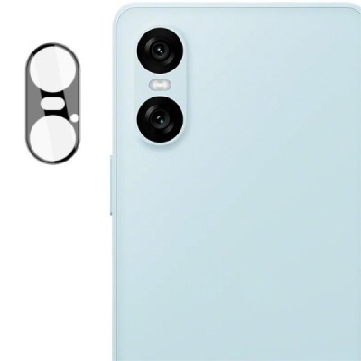 Sony Xperia 10 VI "IMAK" aizmugurējās kameras melns aizsargstikls 0.33 mm (Tempered Glass) | Vacins.lv