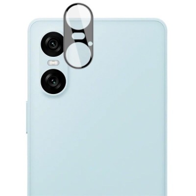 Sony Xperia 10 VI "IMAK" Tempered Glass защитное чёрное стекло задней камеры 0.3 мм | Vacins.lv