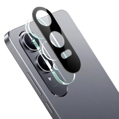 OnePlus Nord CE4 Lite 5G "IMAK" Tempered Glass защитное чёрное стекло задней камеры 0.3 мм | Vacins.lv