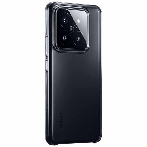 Твердый силиконовый чехол (TPU) - прозрачный (Xiaomi 14T)