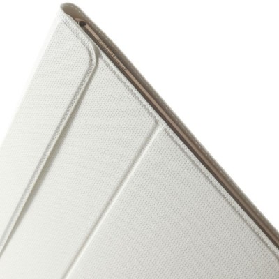 Samsung Galaxy Tab S 10.5 (T805, T800) atverčiamas baltas odinis dėklas / Priedai.lt