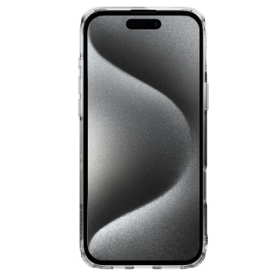 Apple iPhone 16 Pro "Nillkin" Nature TPU Pro Magnetic MagSafe dzidrs, caurspīdīgs cieta silikona apvalks | vacins.lv