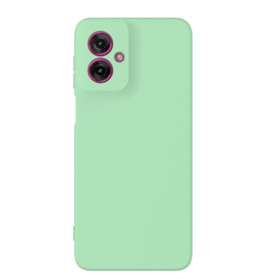 Motorola Moto G55 5G "Shell" cieta silikona (TPU) apvalks - zaļš | vacins.lv