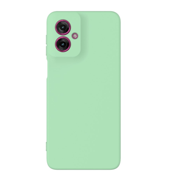 "Shell" твердый силиконовый (TPU) чехол - зелёный (Motorola Moto G55 5G)