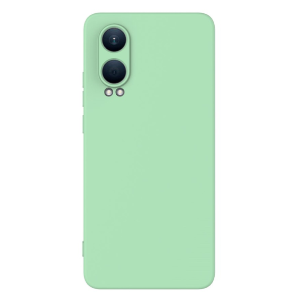 "Shell" cieta silikona (TPU) apvalks - zaļš (OnePlus Nord CE4 Lite 5G)