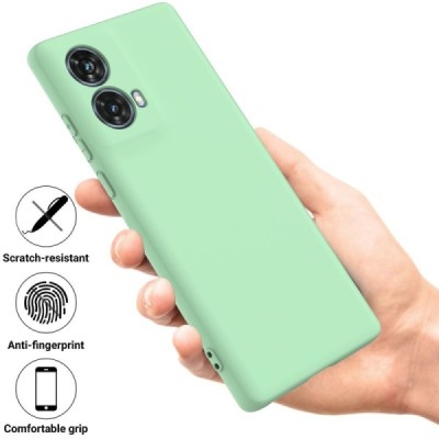 Motorola Moto G85 5G (S50 Neo 5G) "Shell" cieta silikona (TPU) apvalks - zaļš | vacins.lv