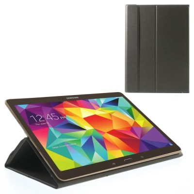 Samsung Galaxy Tab S 10.5 (T805, T800) ādas atvēramais brūns futrālis / Vacins.lv