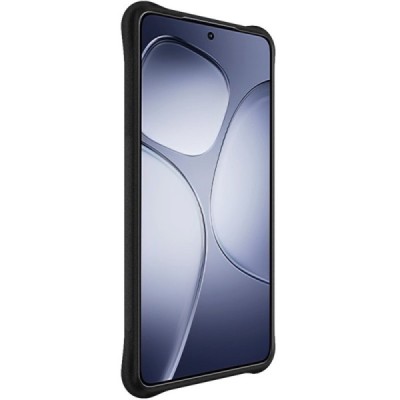 OnePlus Nord 4 "Imak" усиленный твердый силиконовый матовый чехол TPU - чёрный | Vacins.lv