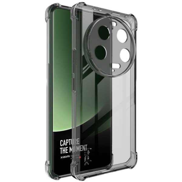 Усиленный твердый силиконовый чехол "Imak" (TPU) - серый (Xiaomi 13 Ultra)