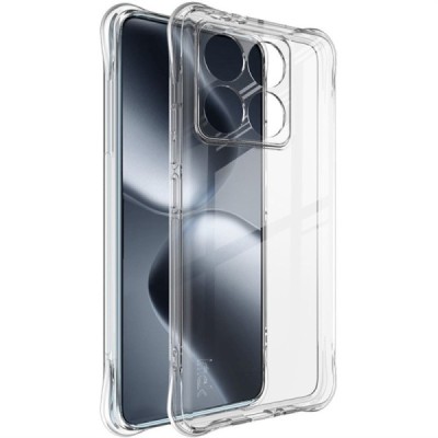 Xiaomi 14T "Imak" pastiprinātas aizsardzības cieta silikona (TPU) dzidrs (caurspīdīgs) vāciņš | Vacins.lv