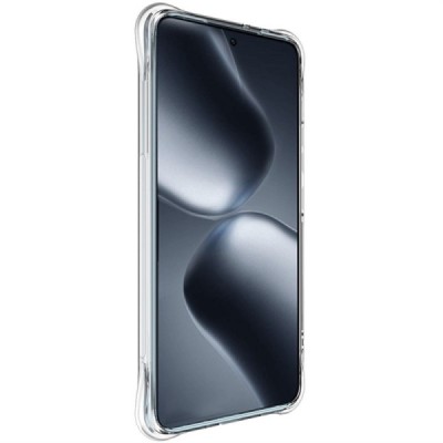 Xiaomi 14T Pro "Imak" усиленный твердый силиконовый TPU прозрачный чехол | Vacins.lv