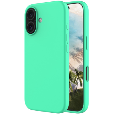 Apple iPhone 16 Plus "Shell" cieta silikona (TPU) zaļš apvalks | vacins.lv