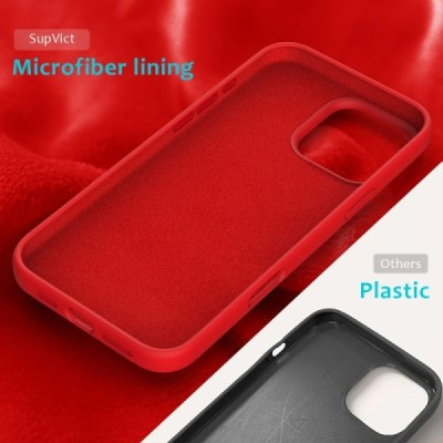 Apple iPhone 16 Pro Max "Shell" cieta silikona (TPU) apvalks - sarkans | vacins.lv