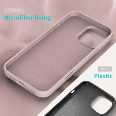 Apple iPhone 16 Pro Max "Shell" cieta silikona (TPU) rozā apvalks | vacins.lv