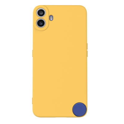 Nothing CMF Phone 1 "Shell" cieta silikona (TPU) apvalks - dzeltens | vacins.lv