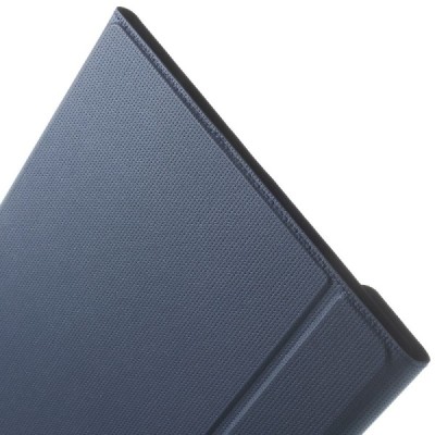 Samsung Galaxy Tab S 10.5 (T805, T800) ādas atvēramais zils futrālis / Vacins.lv