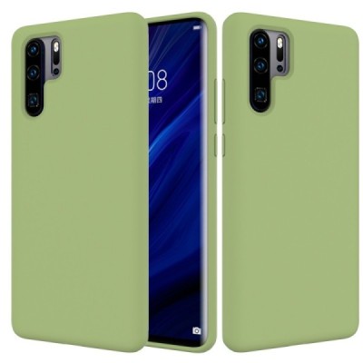 Huawei P30 Pro "Shell" твердый (TPU) силиконовый чехол - зелёный | Vacins.lv