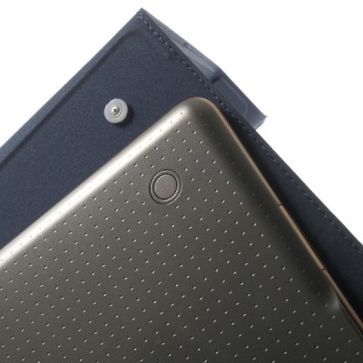 Samsung Galaxy Tab S 10.5 (T805, T800) ādas atvēramais zils futrālis / Vacins.lv