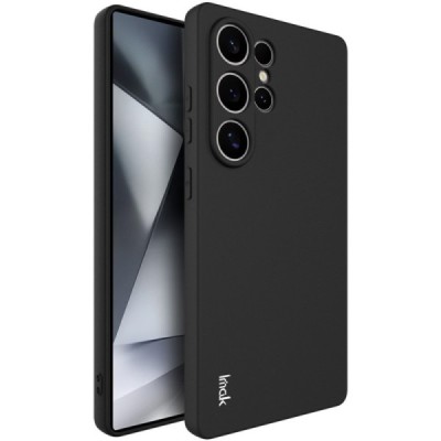 Твердый силиконовый чехол "IMAK" (TPU) для Samsung Galaxy S25 Ultra, черного цвета | Vacins.lv