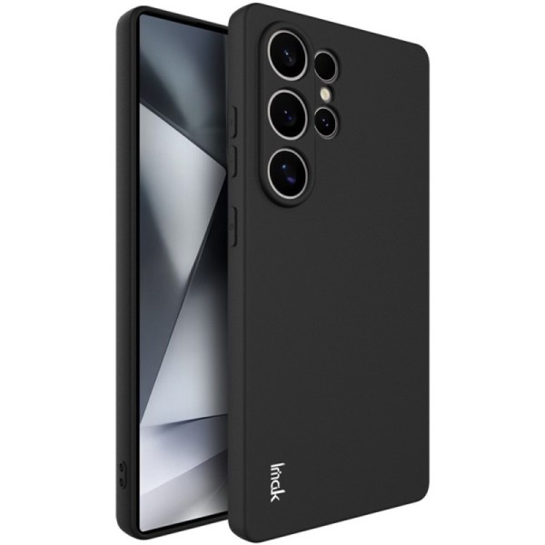 "IMAK" Твердый силиконовый (TPU) чехол — черный (Galaxy S25 Ultra)