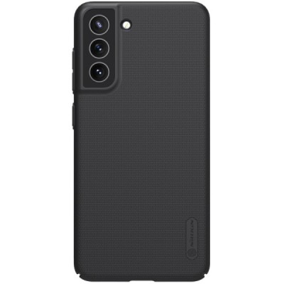 Nillkin Frosted Shield Samsung Galaxy S21 FE 5G черный пластиковый чехол | Vacins.lv