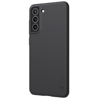 Nillkin Frosted Shield Samsung Galaxy S21 FE 5G черный пластиковый чехол | Vacins.lv