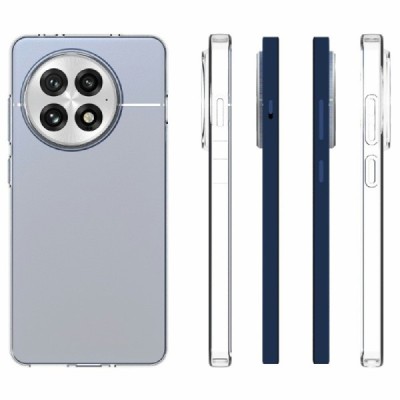 Твердый силиконовый чехол (TPU) для OnePlus 13R, прозрачный | Vacins.lv