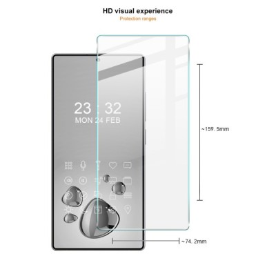Samsung Galaxy S25 Ultra "IMAK" Tempered Glass усиленная защита прозрачное защитное стекло | Vacins.lv