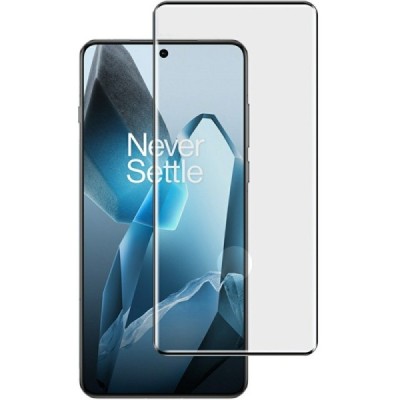 OnePlus 13 "IMAK" 3D Tempered Glass усиленная защита, черное защитное стекло с полным покрытием | Vacins.lv