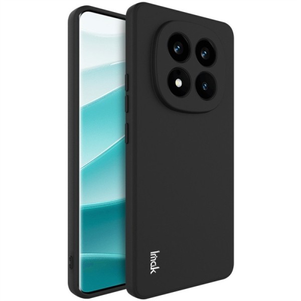 "IMAK" UC-4 cieta silikona (TPU) apvalks - melns (Redmi Note 14 Pro+ 5G)