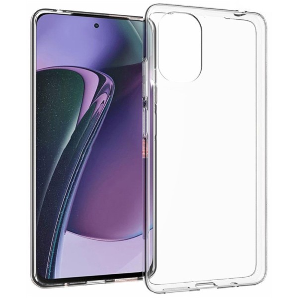 Твердый силиконовый чехол (TPU) - прозрачный (Moto E14 4G / G04 4G / G04s 4G / G24 4G)