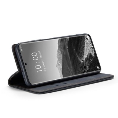Xiaomi Redmi Note 14 Pro (Pro+) 5G (Poco X7 5G) CaseMe Retro открываемый, Чёрного цвета, кожаный чехол – книжка | Vacins.lv