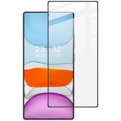 Samsung Galaxy S25 Ultra "IMAK" Tempered Glass melns ekrāna aizsargstikls | Vacins.lv