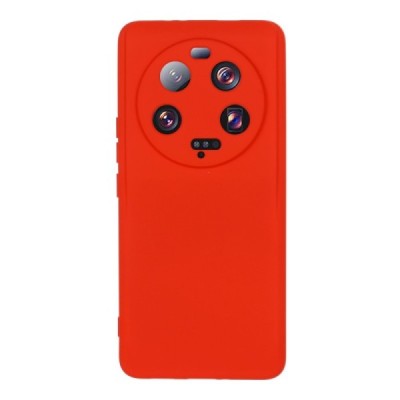 Xiaomi 13 Ultra "Shell" твердый (TPU) силиконовый чехол - красный | Vacins.lv