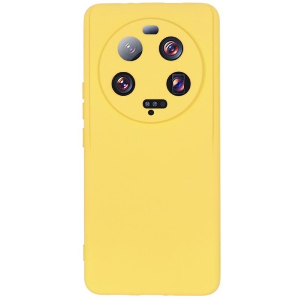 "Shell" твердый силиконовый (TPU) чехол - жёлтый (Xiaomi 13 Ultra)