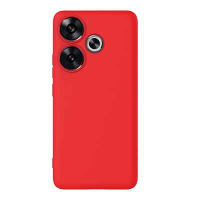 Poco F6 5G "Shell" твердый (TPU) силиконовый чехол - красный | Vacins.lv