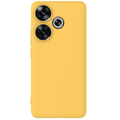 Poco F6 5G "Shell" твердый (TPU) силиконовый чехол - жёлтый | Vacins.lv