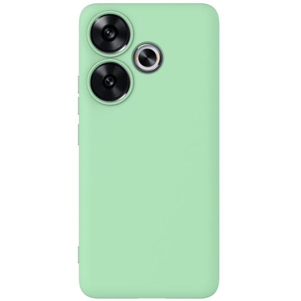 "Shell" твердый силиконовый (TPU) чехол - зелёный (Poco F6 5G)