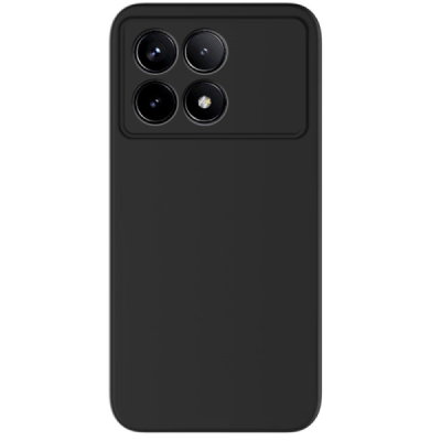 Poco X6 Pro 5G / Redmi K70E "Shell" твердый (TPU) силиконовый чехол - чёрный | Vacins.lv