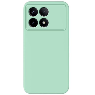 Xiaomi Poco X6 Pro 5G (Redmi K70E) "Shell" твердый (TPU) силиконовый чехол - зелёный | Vacins.lv