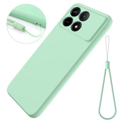 Xiaomi Poco X6 Pro 5G (Redmi K70E) "Shell" твердый (TPU) силиконовый чехол - зелёный | Vacins.lv