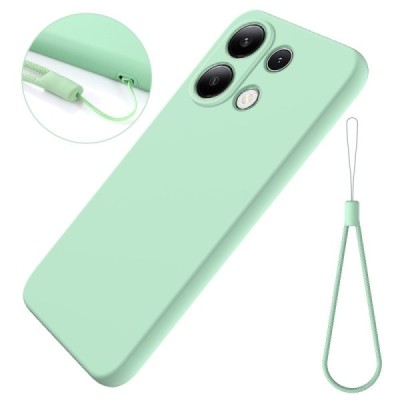 Xiaomi Redmi Note 13 Pro 4G ( Poco M6 Pro) "Shell" cieta silikona (TPU) apvalks - zaļš | vacins.lv