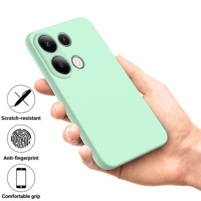 Xiaomi Redmi Note 13 Pro 4G ( Poco M6 Pro) "Shell" cieta silikona (TPU) apvalks - zaļš | vacins.lv